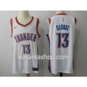 Dres Oklahoma City Thunder Paul George 13 Nike 2017-18 Bijela Swingman